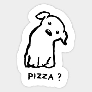 Is it pizza time? Sticker